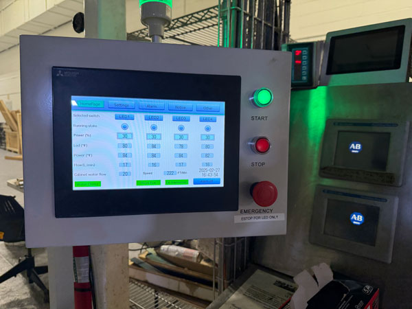 Human Machine Interface for LED UV Curing Human Machine Interface for LED UV Curing