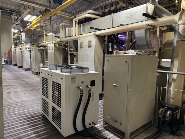 Water Chiller for LED on Flexo Web Water Chiller for LED on Flexo Web
