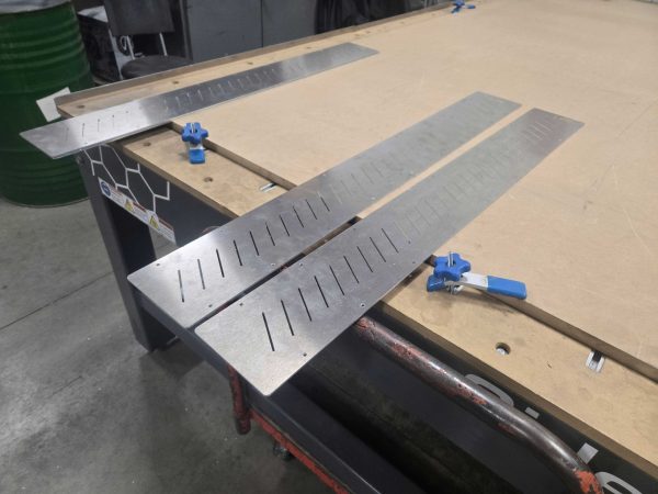 This is a picture of a CNC Shop Sabre used to cut sheetmetal and other materials for the OxyTech Job Shop.